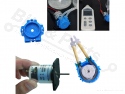 Doseringspomp/Waterpomp peristaltisch 6V silicone/stil